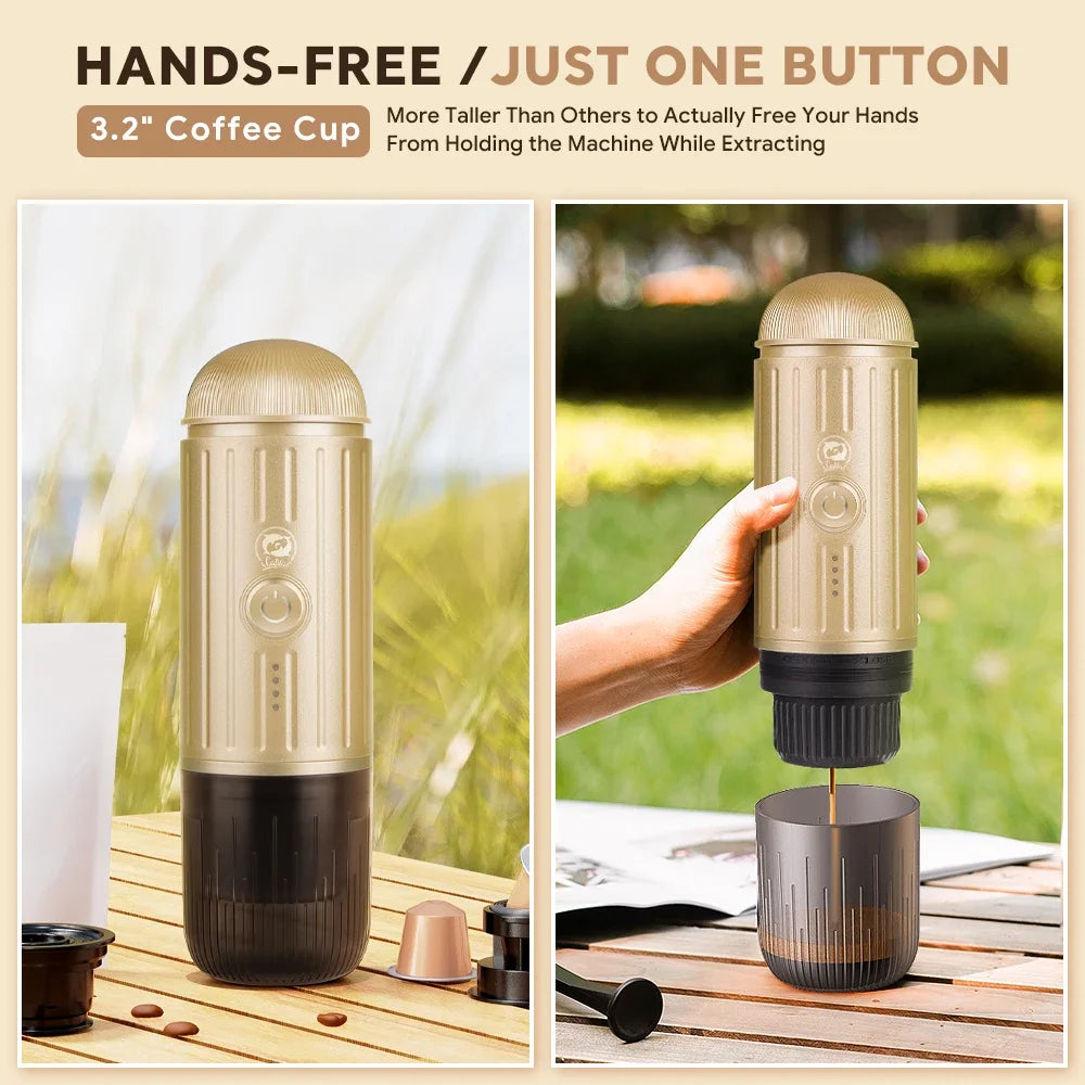 The #1 Portable Coffee Maker Fresh Espresso Anytime, Anywhere
